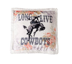 Long Live Cowboys Pillow