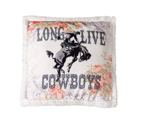 Long Live Cowboys Pillow