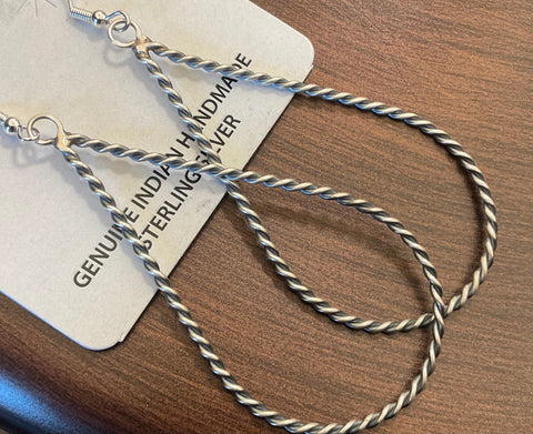Sterling Silver Hoops