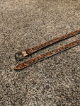 Floral Inlay Belts