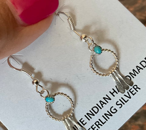 Sterling Silver Small Hoops