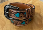 Lots of Love Belts-TURQUOISE