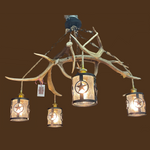 Fallow Antler Chandelier