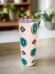 Turquoise Concho Tumbler