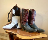 Leather and Cowhide Boot Covers