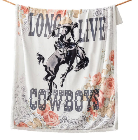 Long Live Cowboys Throw