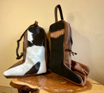 Leather and Cowhide Boot Covers