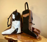 Leather and Cowhide Boot Covers
