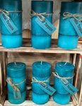 Texas Turquoise Hand Poured Candle