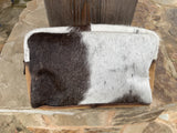 Cowhide and Leather Shaving Kit